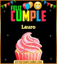 Feliz Cumple gif Lauro